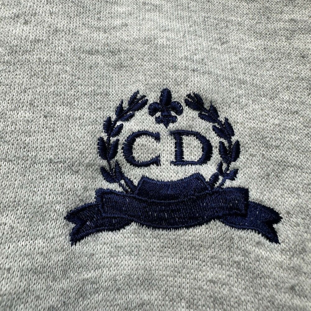 Vintage Christian Dior Monsieur Color Block Hoodie 90s Streetwear Embroidered XL - Picture 7 of 16